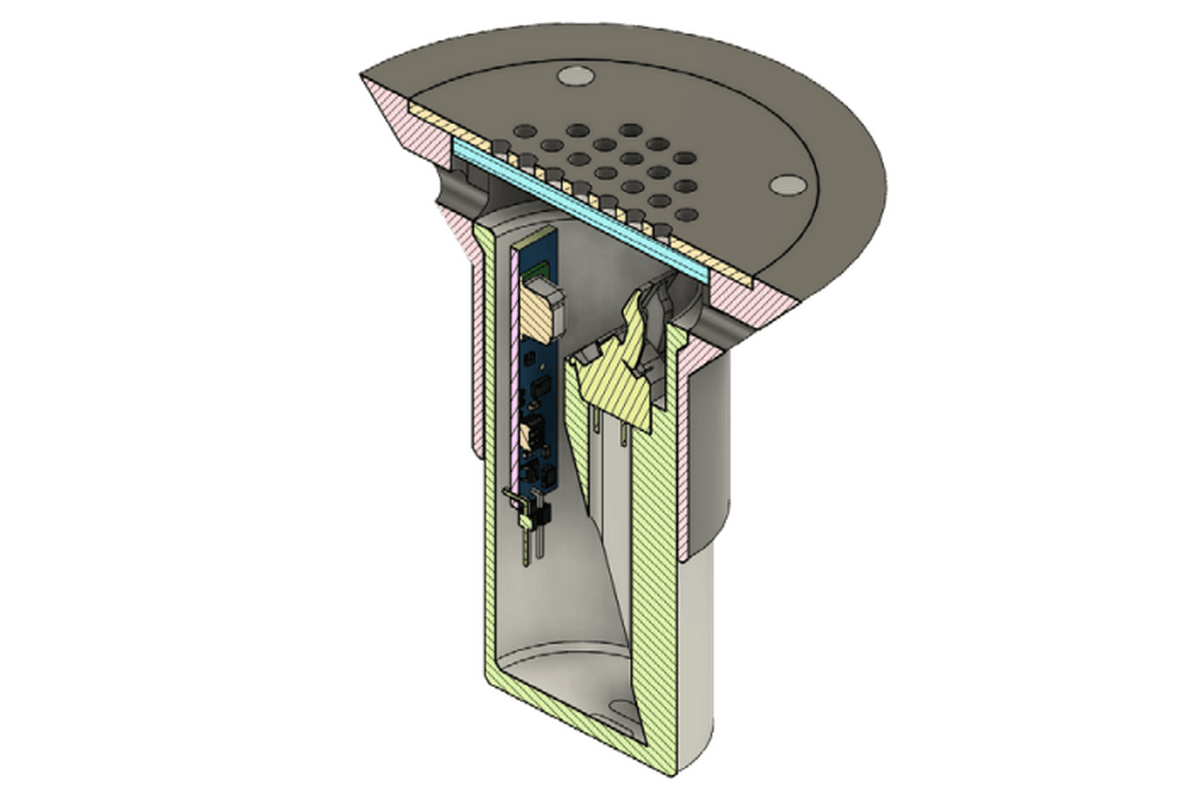 Напольный датчик iGRAIN AIO для зернохранилищ