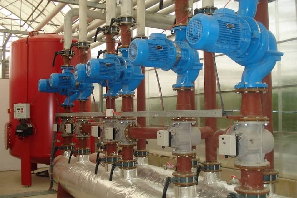Отопление промышленной теплицы и дозирование CO2