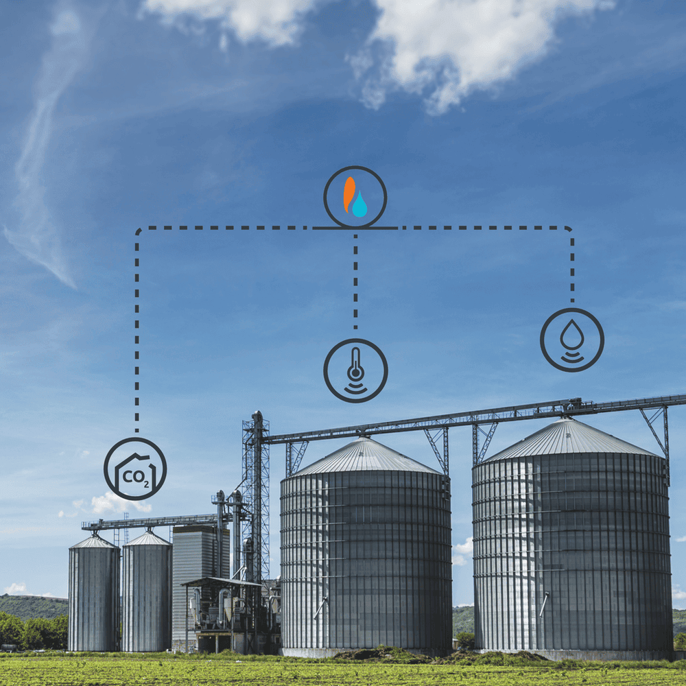 Системы мониторинга для бункеров и силосов Системы мониторинга для бункеров и силосов