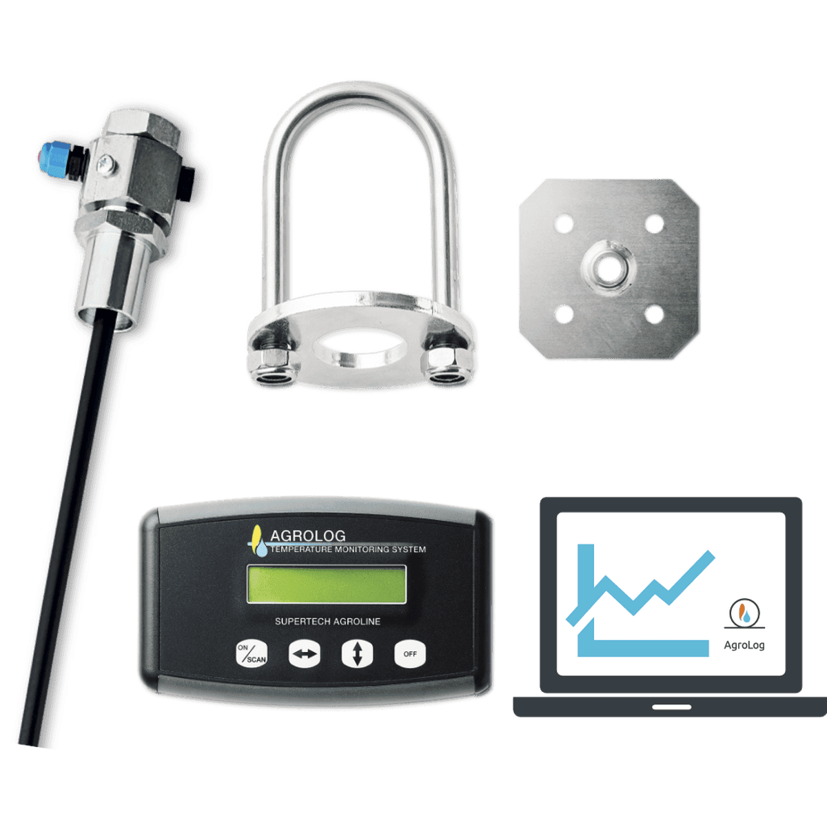 AgroLog TMS2000 система ручного мониторинга зерна