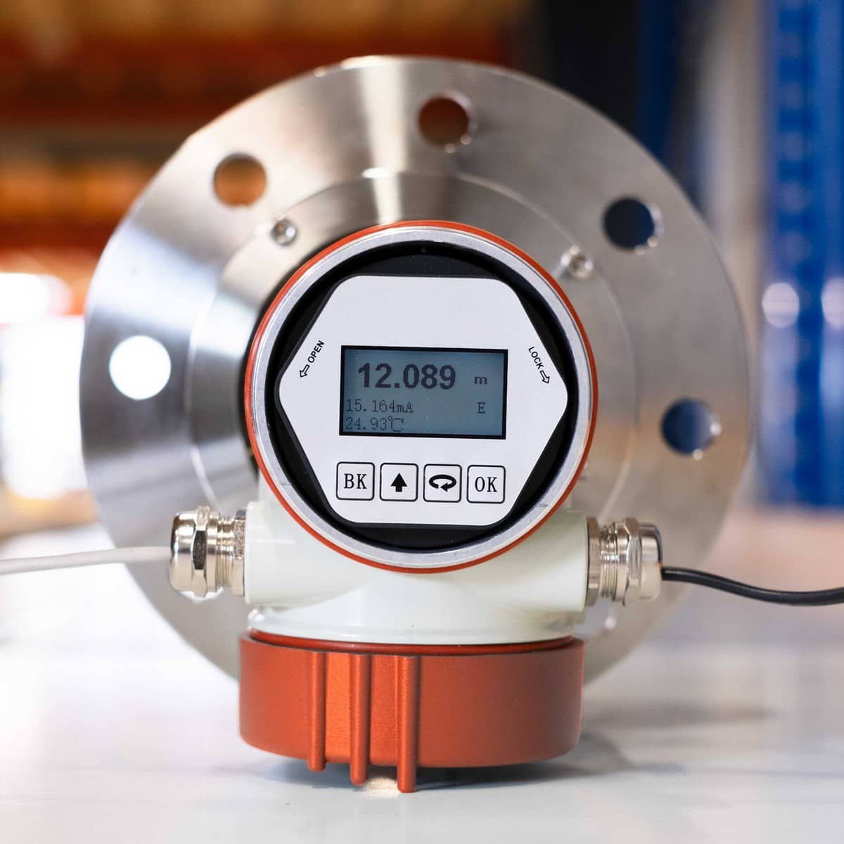 Радарное измерение уровня зерна