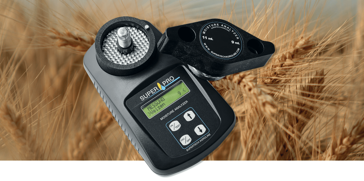 Портативний вологомір Agrolog Superpro із вбудованим подрібнювачем Портативний вологомір Agrolog Superpro із вбудованим подрібнювачем